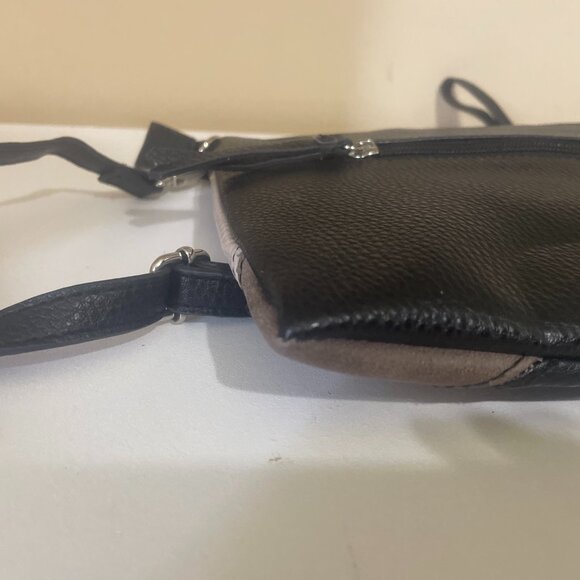 Jessica Simpson Shoulder /Crossbody /Wristlet- Black, Gray and Taupe Bag - Picture 13 of 14